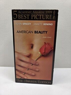 American Beauty VHS 1999 2 Tape Set Awards Edition Special Features GUC